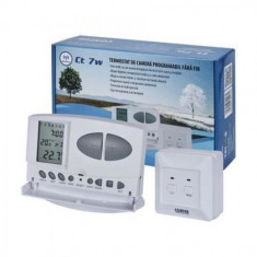 Termostat digital programabil electronic fara fir (wireless) CONTER CT7W