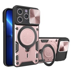 Husa iPhone 13 Pro Max Techsuit CamGuard Pro, roz auriu foto