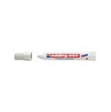 Cumpara ieftin Marker permanent Edding 950, varf tip ceara, 10 mm, alb