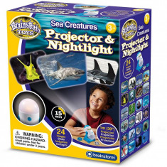 Lampa de Veghe si Proiector Animale Marine Brainstorm Toys E2059 B39017007 foto