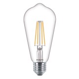 Bec LED filament Philips clasic ST64 E27 7W 806lm lumina calda 2700 K