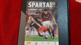 Program Sparta Praga - CFR Cluj