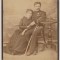 fotografie CDV sec. XIX , ofiter medalia 1880 cabinet LOUIS Bucuresti