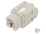 Conector HDC Mamă 5 Pin 3 Inserturi de Contact