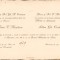 HST A2223 Invitație nuntă Miron Nicolescu 1929 președinte Academia Rom&acirc;nă