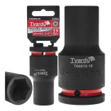 Cheie tubulara de impact in 6 puncte 3 / 4&quot;, 19 mm, Cr-mo, Tvardy T00213-19