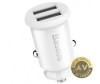 Incarcator Auto Baseus Grain 10.5W 2.1A 2 x USB-A Alb CCALL-ML02