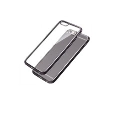 Husa Silicon Samsung S6 Edge g925 Electroplacat Grey