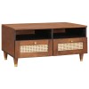 VidaXL Măsuțe de cafea with Drawer Maro 80 x 54 x 40 cm
