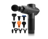 Pistol de masaj cu 10 capete interschimbabile, afisaj LCD, 20 viteze, MalTec 113858