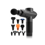Pistol de masaj cu 10 capete interschimbabile, afisaj LCD, 20 viteze, MalTec 113858