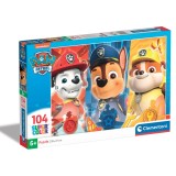 Puzzle Clementoni Maxi, Paw Patrol, 104 piese