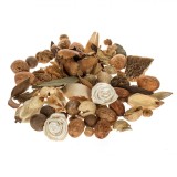 Potpourri Aromatic, Model Decorativ, Flori și Frunze, Aromă Vanilie, Capacitate 120g, Oem