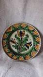 Korund anii 1970 diam 23 cm Farfurie ceramica