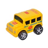 Autobuz Scoala, 5 cm, Galben, plastic, ATU-085016