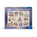 Cumpara ieftin Ravensburger - Puzzle calendarul pisicutelor 1000 piese