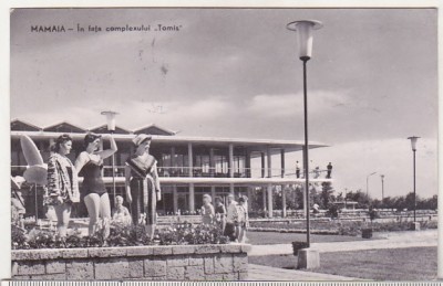 bnk cp Mamaia - In fata complexului Tomis - circulata foto