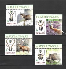 ROMANIA 2024 - TROFEE DE VANATOARE, VINIETA 1, MNH - LP 2474