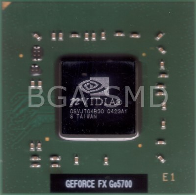 geforce fx go5700 2004 Circuit Integrat foto