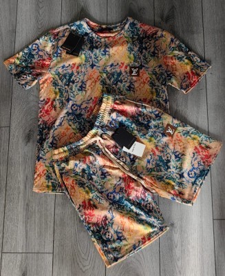 Compleu Barbati - Louis Vuitton - Crem - S - 100 % Bumbac foto
