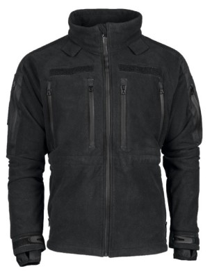 Jacheta Fleece Cold Weather Mil-Tec Negru M foto