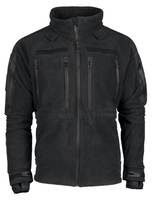 Jacheta Fleece Cold Weather Mil-Tec Negru M