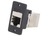 Adaptor SLIM Cat 5e Ecranat 8p8c Plastic 29mm