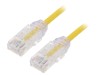 Cablaj patch PANDUIT TX6-28&trade;, U/UTP 6 litat Cu LSZH galben 1m 28AWG