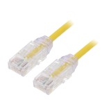 Cablaj patch PANDUIT TX6-28&trade;, U/UTP 6 litat Cu LSZH galben 1m 28AWG