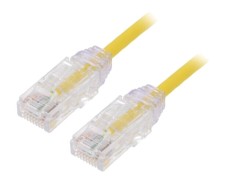 Cablaj patch PANDUIT TX6-28&trade;, U/UTP 6 litat Cu LSZH galben 1m 28AWG