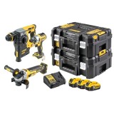 Set cu 3 Masini XR 18 V cu Motor Fara Perii - 3 X 5Ah