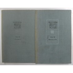 FILOSOFIA GREACA PANA LA PLATON , VOLUMUL II , PARTILE I - II , 1984 *LIPSA SUPRACOPERTA