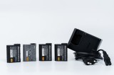 Set 4 acumulatori Nikon EN-EL15/EN-EL15a + incarcator MH-25a