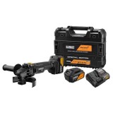 Polizor unghiular, cu motor fara perii DEWALTr x McLaren F1 Team 18V XRr 125 mm - 2 x 5Ah