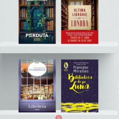 Pachet Cărți despre cărți - Paperback - Christine Féret-Fleury, Francesc Miralles, Madeline Martin, Penelope Fitzgerald - Litera