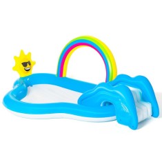 Piscina de Joaca BestWay Rainbow Shine 257 x 145 cm foto