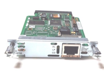 Placa de retea Cisco VWIC2-1MFT-G703 Multiflex Trunk Voice/WAN 73-8609-05 foto