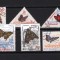 ROMANIA 1960 - INSECTE. FLUTURI. SERIE STAMPILATA, P2