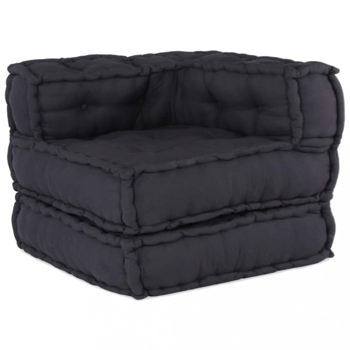 Gossi puf modular antracit 70x70x54 material