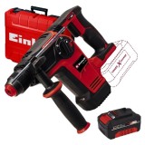 Einhell TP-HD 18/26 Li BL PXC - Rotopercutor SDS-Plus 2.6 J valiza plastic + Acumulator Li-Ion 18 V 4 Ah