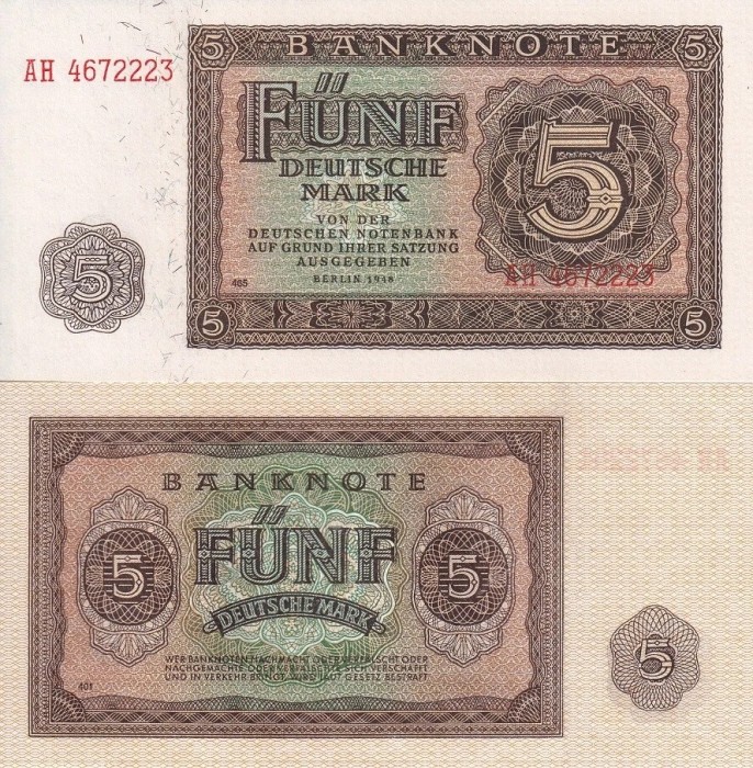 !!! F. RARR : R.D.G. - 5 MARCI 1948 - P 11 b - UNC