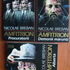 Nicolae Breban - Amfitrion. Demonii marunti / Procuratorii / Alberta 3 volume