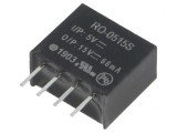 Convertor DC/DC 1W 5V la 15V 66mA SIP4