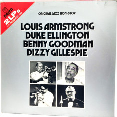 2 LPs Various ‎– Original Jazz Non-Stop NM/VG+ Delta Germania swing bop big band