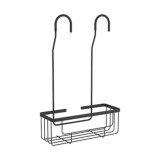 Etajeră duș baterie Sensea Easy, 25.7 x 10 x 40.2 cm, negru