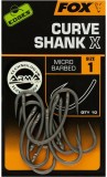 Carlige FOX Curve Shank X Micro Barbed, Nr.2, 10buc/pac