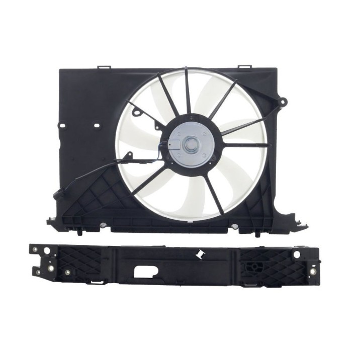 GMV radiator electroventilator Toyota Auris (E15), 2007-2012 , Corolla (E14/E15), 2007-2013 Motor 1,4 D-4d 66kw Diesel, tip climatizare , dimensiune