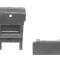 Suport cric Opel Astra G 01.1998-08.2009, Spate, partea Stanga, 5164663