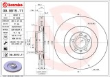 BREMBO 09.9915.11 PRIME LINE - UV Coated Disc frana