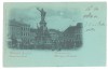 4634 - ARAD, Market, Litho, Romania - old postcard - used - 1900, Circulata, Printata